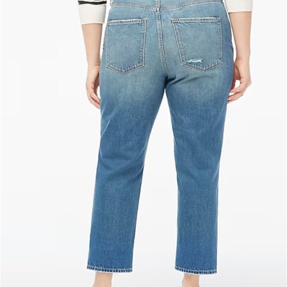 J. Crew Factory Premium Edition straight jean with button fly - Picture 6 of 7